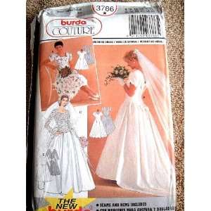  WEDDING DRESS BY BURDA COUTURE SIZE 8 18 #3786 Everything 
