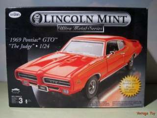 1964 Pontiac GTO The Judge   Lincoln Mint 124 diecast metal Model 