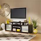 South Shore City Life Corner LCD Chocolate Finish TV Stand 