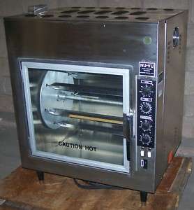 Nu Vu XBQ 3B Chicken Rotisserie Oven Electric  