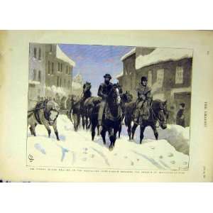  1878 Snow Plough Street Newcastle On Tyne Winter