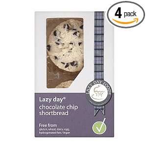 Lazy Day Foods Scottish Chocolate Chip Shortbread Cookies, 5.3 Ounce 