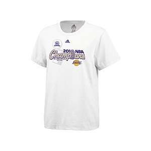   Lakers 2010 NBA Champs Womens Locker Room T Shirt