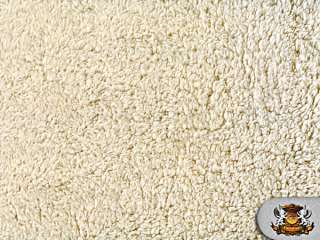 Sherpa IVORY Faux Fur Fabric By The Yard  