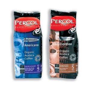  Percol Ground Coffee   Americano, Organic, 8.8 oz Office 