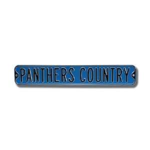  PANTHERS COUNTRY Street Sign