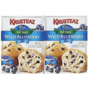 Krusteaz Fat Free Blueberry Muffin Mix Grocery & Gourmet Food
