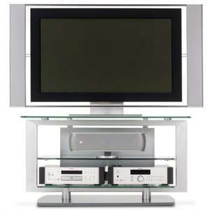  Icon 46 Flat Screen TV Stand in Silver