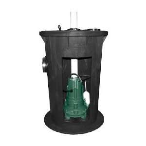 Zoeller 912 1089 Job Ready Sewage Package System BN266 Pump Premium 