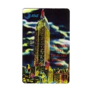  Collectible Phone Card 5m Empire State Bldg. TeleCard 