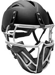 Worth Slowpitch Softball Pitchers Helmet Black  