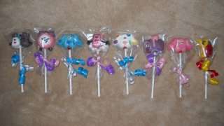Chocolate LARGE 3x4 # Blues Clues Dog Paw Prints Paws Favors Lollipops 