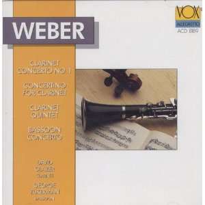   Bassoon Concerto (Op 75) Weber, Glazer, Zukerman, Wagner, Kohon