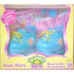   Sassy Shoes Head to Toe Accessories Turquoise Sneakers Toys & Games