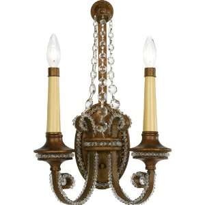  Quoizel EP8702BO Empire 19 Inch Wall Sconce with 2 Lights 