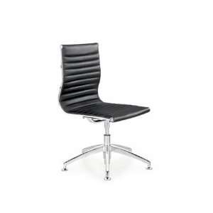  Zuo Modern Conference Room Chair Black   Set of 2 Office 