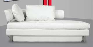 New Contemporary Modern Lounge Daybed White  