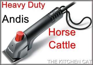 ANDIS HEAVY DUTY CLIPPER KIT Large Animal Horse Cattle  