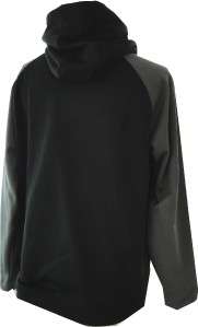   UNDER ARMOUR Pullover COLDGEAR Fleece HOODY Black & Gray Sweatshirt XL