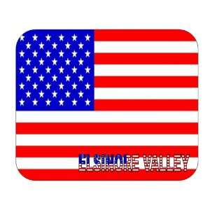  US Flag   Elsinore Valley, California (CA) Mouse Pad 