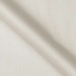  60 Wide Organic Cotton Twill Winter White Fabric By The 