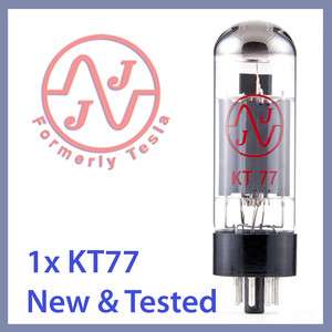 NEW JJ Tesla KT77 Vacuum Tube TESTED  