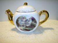 Thomas Kinkade Teapot Home Where Heart Is II Tea Pot  