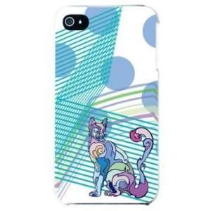  Second Skin iPhone 4S Print Cover Clear (ivy Cat 