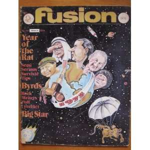    Fusion, March 1974. Byrds, Big Star, Carpenters Fushion Books
