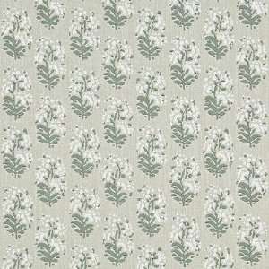  Heirloom Sprig   Aqua Indoor Wallcovering 