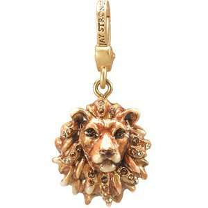  Jay Strongwater Lion Head Charm Jewelry