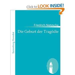  Die Geburt der Tragödie (German Edition) (9783843066501 