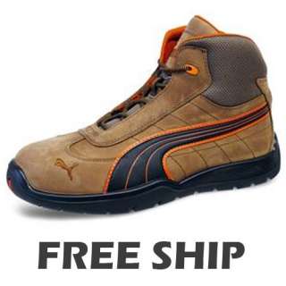 Puma P632185 Motorsport Style Steel Toe Safety Shoes  