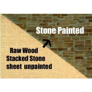  HO/S Stacked Stone Style #4 Pattern (12x4) Toys & Games