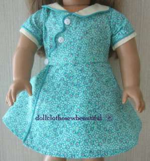 DOLL CLOTHES Fits American Girl KIT Birthday Dress Set  