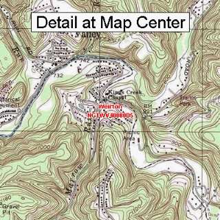 USGS Topographic Quadrangle Map   Weirton, West Virginia (Folded 