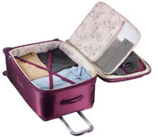  pc Spinner Luggage Set 29 Suitcase 21 Carry On Bag Solar Rose  