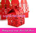 30pcs Double Happiness 囍 Red Wedding Party Candy Box Favor Gift 