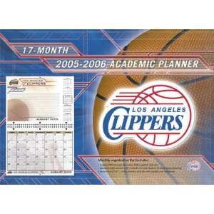  Los Angeles Clippers 2006 8x11 Academic Planner Sports 