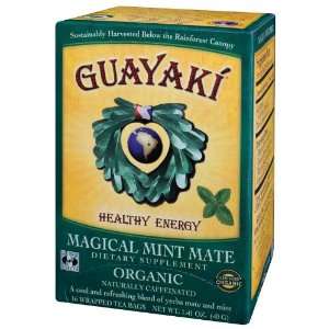 Guayaki Sustainable Rainforest Prod   Pure Empower Mint Mate, 16 bag