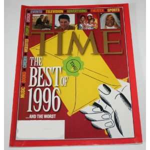   Time Magazine   The Best and Worst of 1996   December 23, 1996 TIME