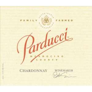  2009 Parducci Chardonnay 750ml Grocery & Gourmet Food