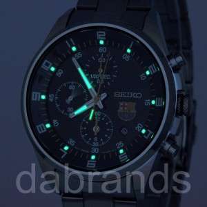 New Seiko Mens Sport Limited FC Barcelona WR100M Watch SNDD23 
