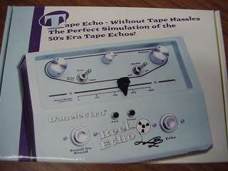 REEL Echo 50s Era Tape Echos by Danelectro model DTE 1 Effect Pedal 