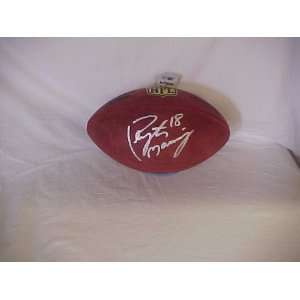  Peyton Manning Hand Signed Autographed Indianapolis Colts 