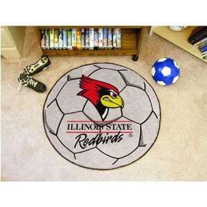   State Redbirds NCAA Soccer Ball Round Floor Mat (29) Sports