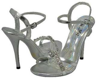  Wild Rose Moxie 44 Silver Women Sandal Shoes
