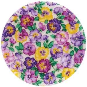  Andreas TRT14 10 Inch Silicone Trivet, Pansies Kitchen 