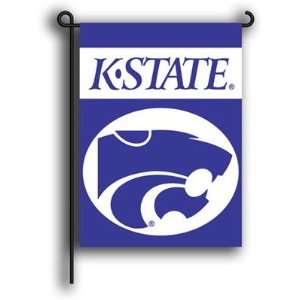  Kansas State Wildcats 2 Sided Garden Flag Set W/ #11213 