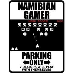  New  Namibian Gamer   Parking Only ( Invaders Tribute   80S Game 